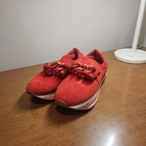 Coconuts by Matisse Bess Shoe Size 7 Red Loafer